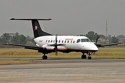 Embraer EMB 120 der Associated Aviation