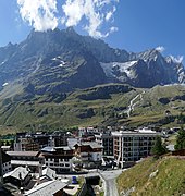 Breuil-Cervinia mit der Punta Lioy