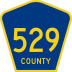 County Route 529 marker