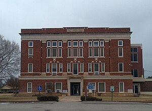 Harmon County Courthouse in January 2015