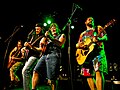 Hayseed Dixie playing in Stavanger, Norway