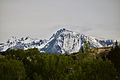 Absaroka Range nahe Livingston, Montana