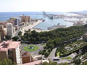 Portul din Málaga