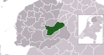 Location of Opsterland