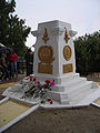 Monument on the grave of P. N. Yablochkov (Sapozhok village, Rtischevsky district)