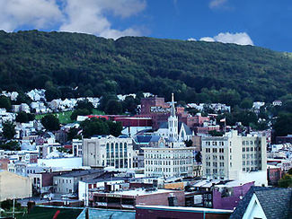 Pottsville skyline