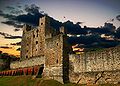 Striking, but does the sky distract from the castle?