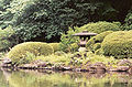 Stone lantern in Shinjuku Gyoen