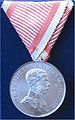 Silver Medal for Bravery 1st Class, Franz Joseph I of Austria