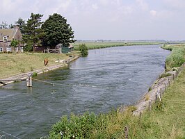 De Ee bij Tacozijl in noordelijke richting