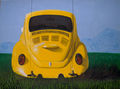 Beatle in Grass, acrylic on canvas, 160 x 240 cm, 2002.