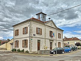 The town hall in Andelarrot