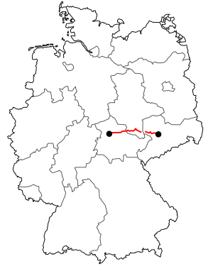 Verlauf der B 176