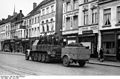 1. SS Panzer Alayı karargâh uçaksavar takımına bağlı Sd.Kfz. 7/1 (Haziran 1944, Belçika)