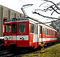 BDe 601 op 7 februari 2007 bij de werkplaats van de Chemin de fer Lausanne-Echallens-Bercher (LEB) te Echallens