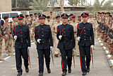 A ceremony in which Camp Rustamiyah was granted to the Iraqi Army