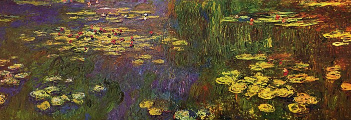 Lilie wodne (Water Lilies) 1920–1926, Musée de l'Orangerie