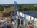 Boomerang Cobra im Powerpark in einer Gesamtansicht