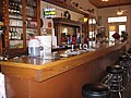 The historic bar at Fossati's.