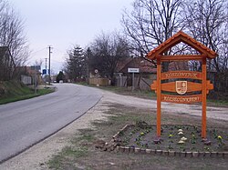 Entrance to Hernád