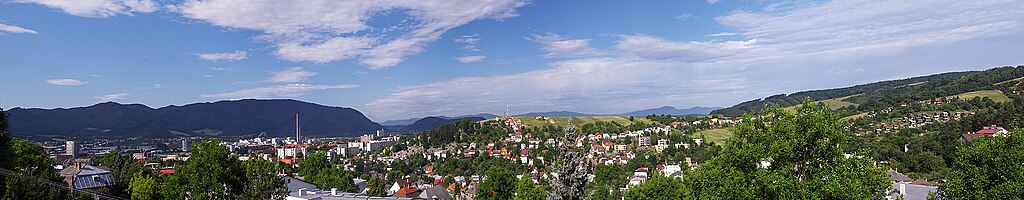 A város panorámája