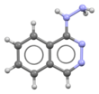 Ball-and-stick model of the same molecule