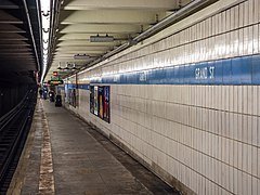 Bahnhof Grand Street in Manhattan von 1967