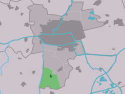 Location in Leeuwarden municipality