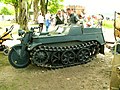 Parallelogrammgabel an einem NSU-Kettenkrad HK 101 von 1943