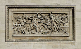 Fall of Alexandria as depicted on the Arc de Triomphe