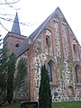 Dorfkirche Petersdorf, Findlingsbau
