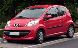 Peugeot 107 Dreitürer (2005–2009)