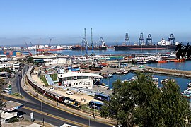 San Antonios Hafen im Februar 2014