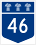 Highway 46 marker