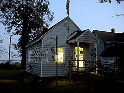 Post office in the historic district