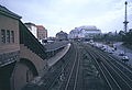 Stillgelegter Bahnhof 1987, Blick nach Süden