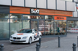 Sixt-filiaal in Berlijn