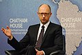 Chatham House'de Arseniy Yatsenyuk