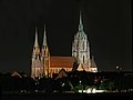 St. Paul bei Nacht von der Bavaria aus gesehen