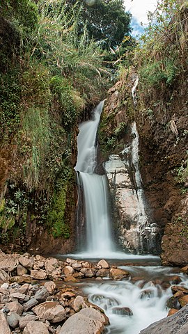 Wasserfall Chorrerón del Indio bei Enciso