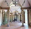 The atrium of the western part of the castle.