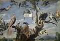 Vogelkonzert, ca. 1629–30, Öl auf Leinwand, 98 × 137 cm, Prado, Madrid