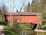 Gedeckte Brücke über die Töss