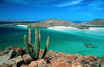 La Paz coastline