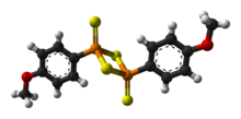 3D model of the Lawesson's reagent molecule