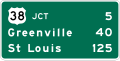 E7-3 Post-Interchange Distance (3 lines)