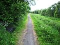 Seat on towpath Vulcan