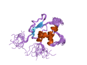 2dll: Solution structure of the IRF domain of human interferon regulator factors 4