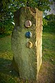 Steinskulptur, Joan Thimmel, TOUN und Andres Medl, 2008, Udelfanger Sandstein, 3½ Tonnen schwer, 2 m hoch