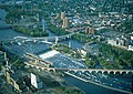 St. Anthony Falls from the air